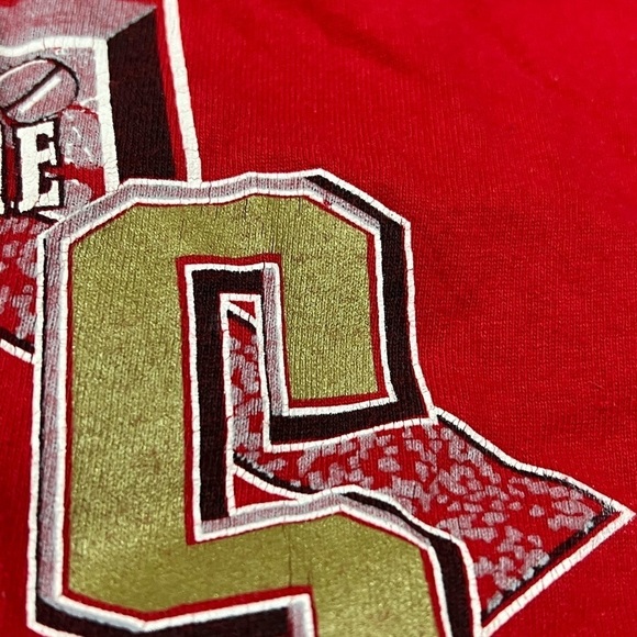 Vintage 90s San Francisco 49ers NFL Football Logo 7 Sports Tee Tshirt - Picture 5 of 8